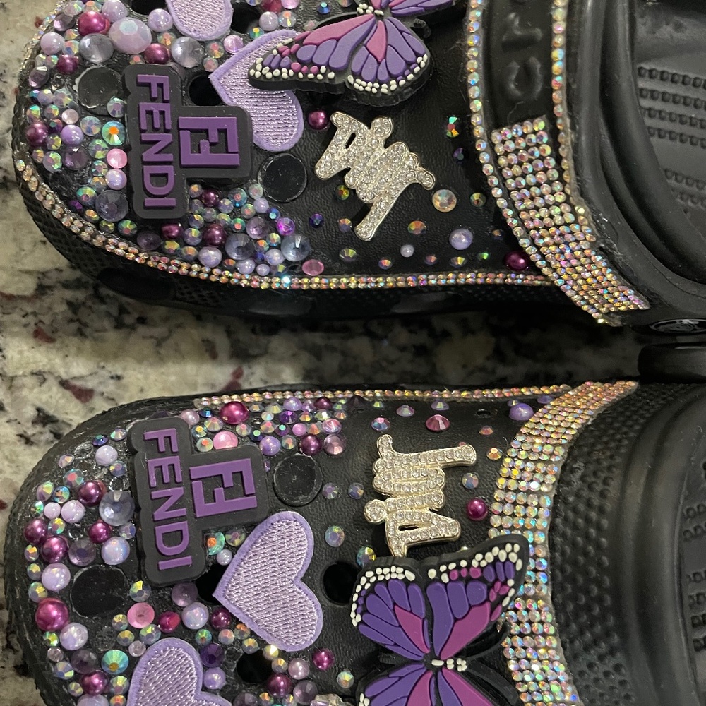Bedazzled Crocs